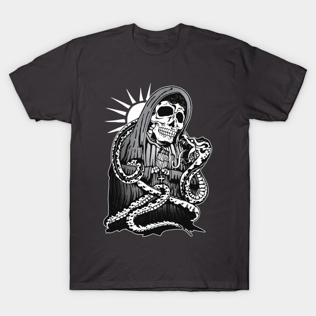 SANTA MUERTE T-Shirt by miskel